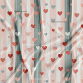 Wholesale Stripes Printed Fabric in Surat